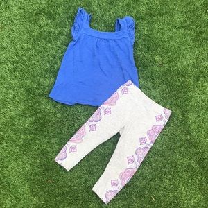 Carter’s Shirt with leggings